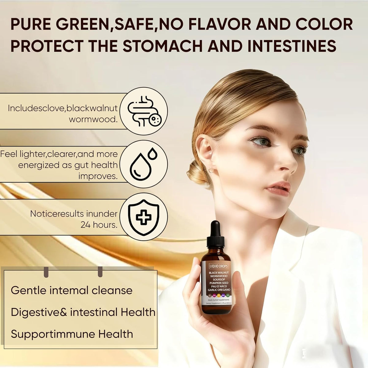 Gentle Herbal Gut Cleansing Tincture